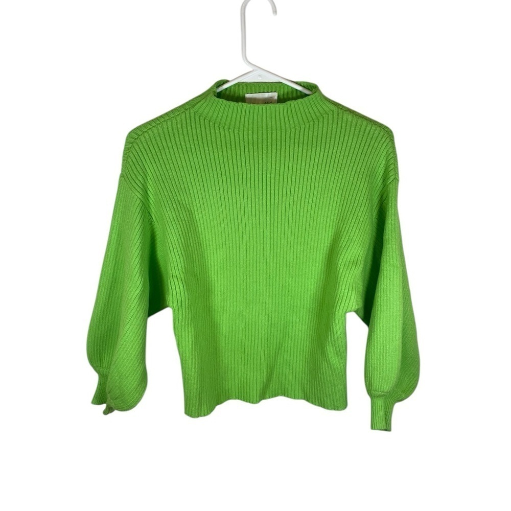 Line & Dot Women’s Neon Green Alder Sweater